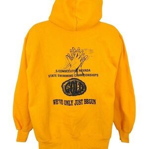 Vintage Nevada Swimming Championships Sweatshirt Hoodie Mens Size Large 90s USA